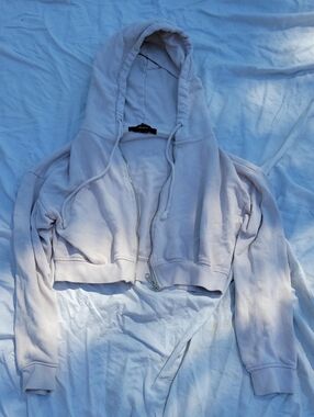 Forever 21 Pink Cream Colored Pullover Sweatshirt Size Small